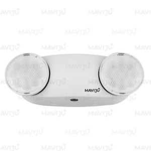 LAMPARA LED DE EMERGENCIA 2X0.6W 6500K 120LM 100-277V BAT 3.6V RECARG 24H IL190015