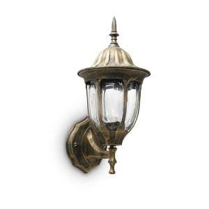 IL060001 FAROL PARED COLONIAL 1L E27 BRONCE ANTIGUO 170X365MM
