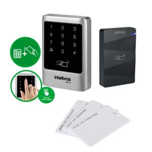 KIT CONTROL DE ACESSO SA211 DE 125 MHz CON LECTOR WIEGAND LE 130 INTELBRAS