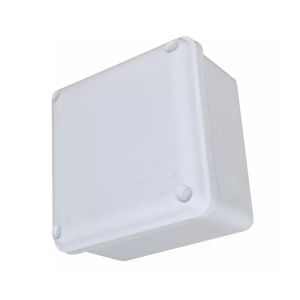 CAJA D/PASO PLASTICA 10X10X5.5CM BLANCO