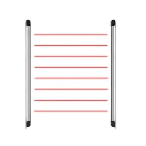 IVA 7100 SENSOR DE BARRERA INFRARROJO ACTIVO 8 HACES -FOTOCELDAS-PHOTOBEAM