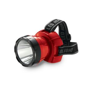 LINTERNA LED RECARGABLE MANOS LIBRES 3W 6500K 120LM 110-120V 15000H 4V 900MAH 150M DURA 4H 81X92X85M IL140005