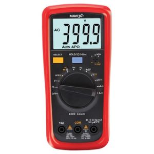 HE050010 MULTIMETRO DIGITAL 10A 4000 CUENTAS MEDIO