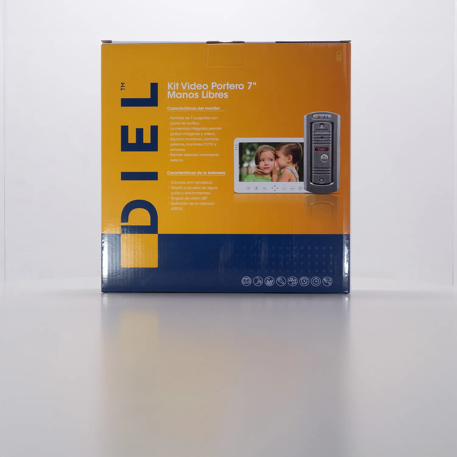 KITDIEL7" KIT VIDEO PORTERO LCD DE 7" DIEL - Imagen 2