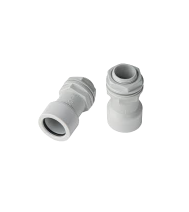 CONECTOR ROSCA (ACCESORIO) TUBO CAJA IP65 D. 20MM - 1/2"
